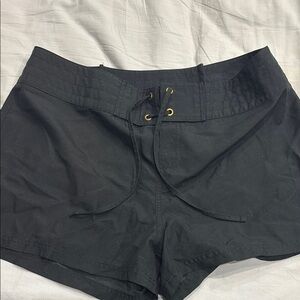 Women's Black Swim Shorts